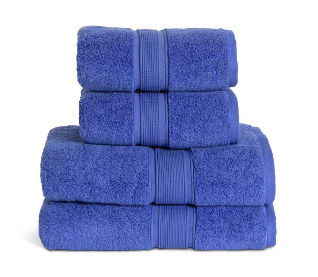 Habitat Supersoft 4 Piece Towel Bale - Cobalt
