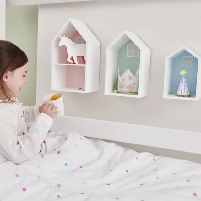Great Little Trading Company Townhouse Wall Shelfs - Pastels