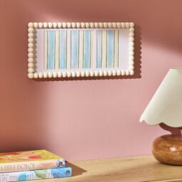"""Habitat Bobble Triple Multi Photo Ivory Picture Frame - 4x6"""""""