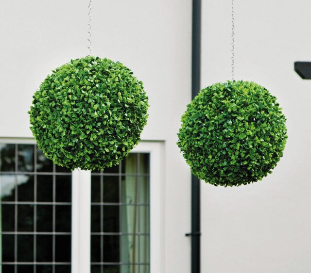 Garden XP Garden Topiary Balls Art 30CM Grass X2