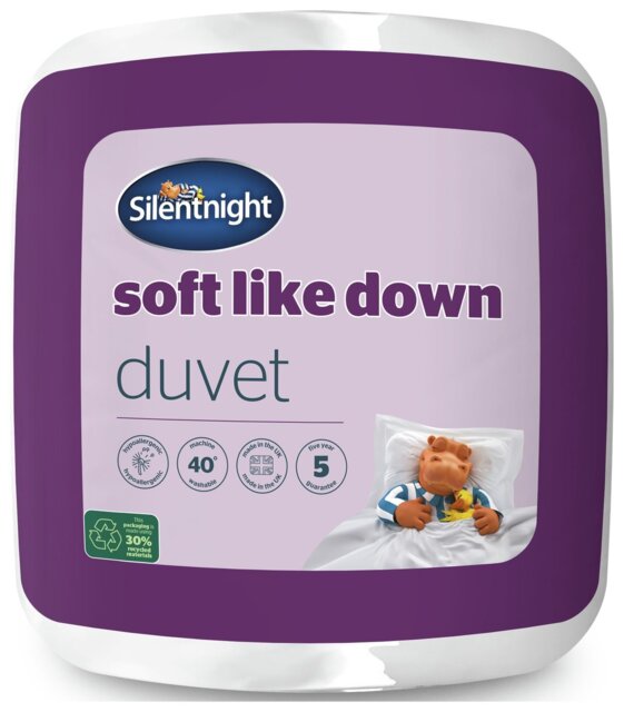 Silentnight Soft Like Down 4.5 Tog Duvet - King size