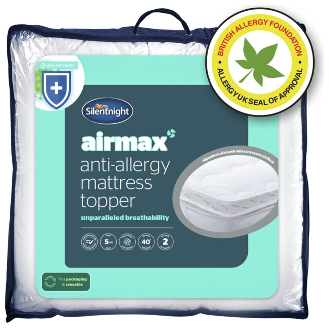 Silentnight Airmax 5cm Mattress Topper - Single
