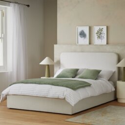 Habitat Chadwell Superking End Lift Ottoman Bed - Natural