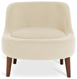 Habitat Beckett Fabric Accent Chair- Natural