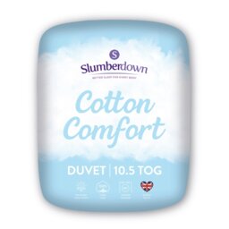 Slumberdown Cotton Comfort 10.5 Tog Duvet - Superking
