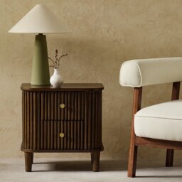 Habitat Kendi Side Table - Walnut