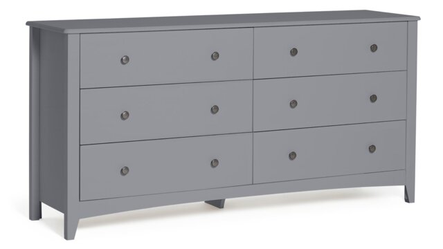 Habitat Minato 6 Drawer Chest - Grey