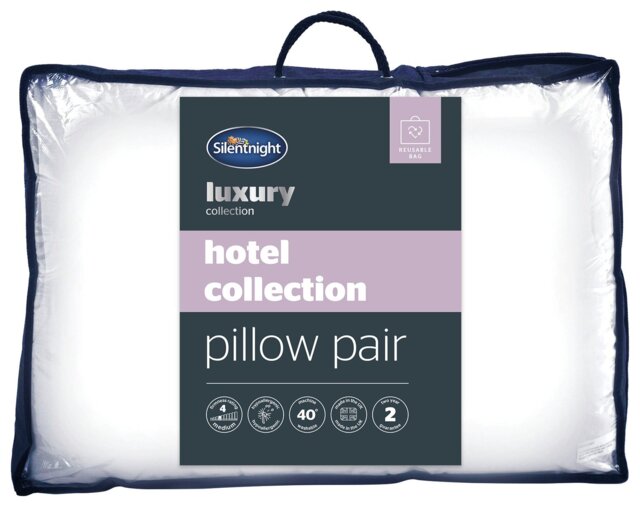 Silentnight Hotel Collection Medium Pillow - 2 Pack