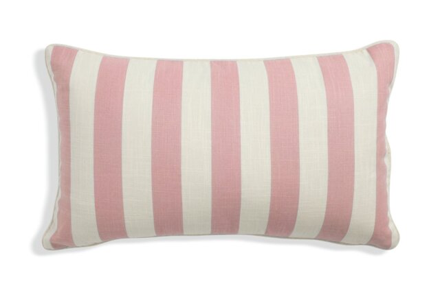 Habitat Striped Cushion - Pink - 30x50cm