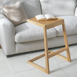 Habitat Calvin C-Shape Side Table - Natural
