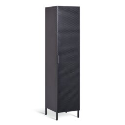 Habitat Landan 1 Door Tall Boy - Anthracite