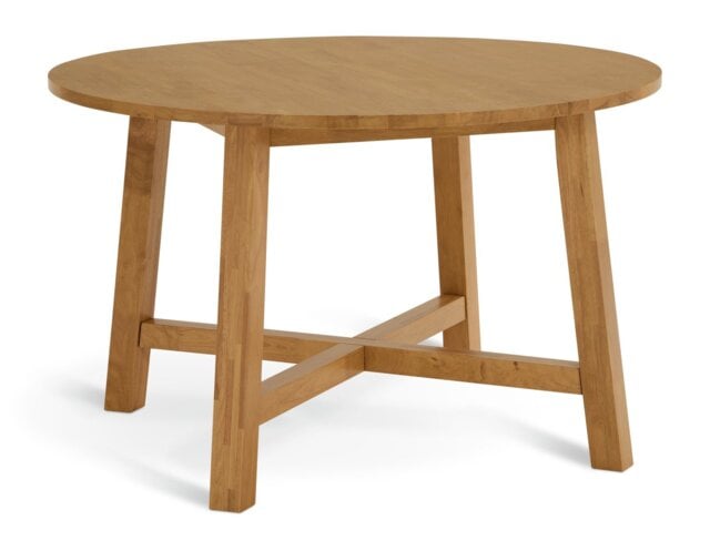 Habitat Trieste Round 4 Seater Dining Table - Oak