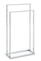 Habitat 2 Tier Freestanding Towel Rail - Chrome