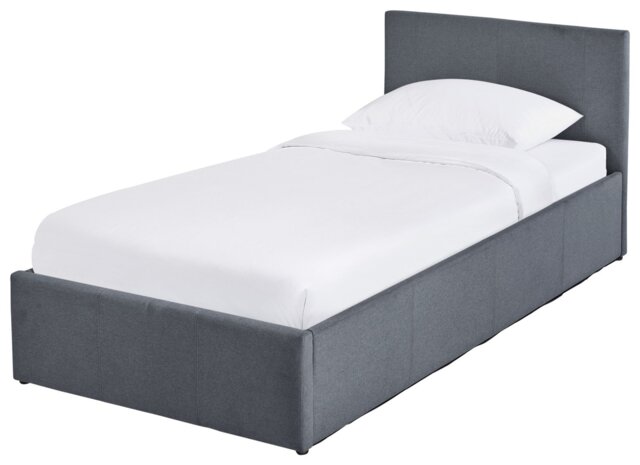Habitat Heathdon End Open Ottoman Single Bed Frame - Grey