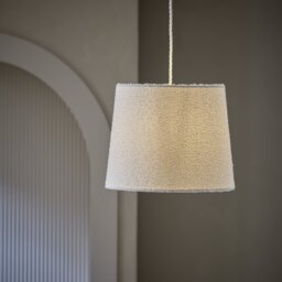 Habitat Boucle Cream Easy Fit Lampshade - 32.5cm