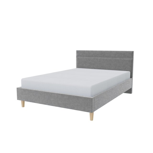 Millbrook Miller Superking Fabric Bed Frame - Grey