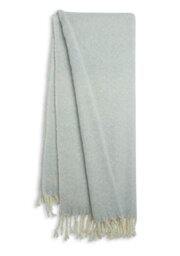 Habitat Woven Brushed Throw - Blue - 125x150cm