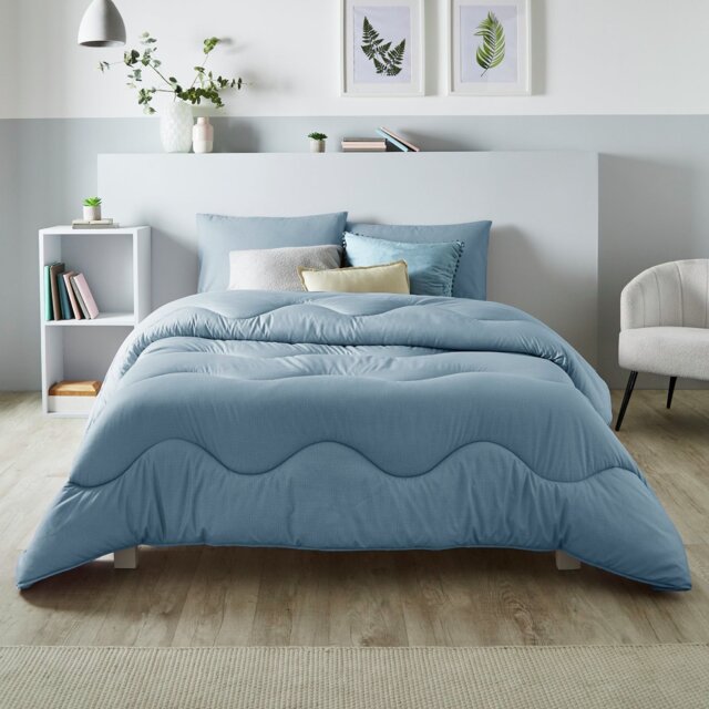 Night Lark Linen Twilight 4.5 Tog Duvet - Super king