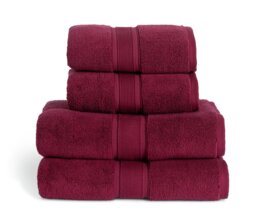 Habitat Supersoft 4 Piece Towel Bale - Plum