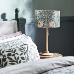 Habitat x Morris & Co. Blue Pimpernel Lampshade - 30cm