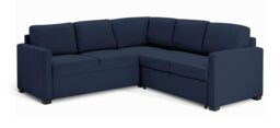 Habitat Reagan Fabric Corner Sofa Bed - Navy