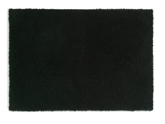 Habitat Cosy Black Shaggy Rug - 80x150cm
