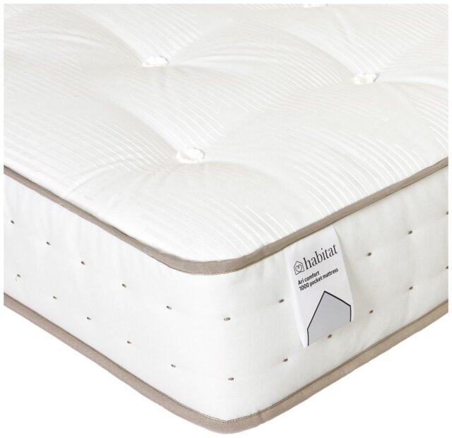 Habitat Ari Natural 1000 Pocket Comfort Mattress - Double