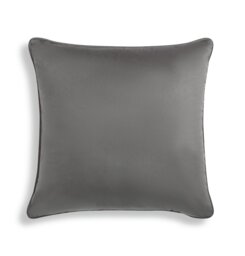 Habitat Velvet Cushion - Grey - 55x55cm
