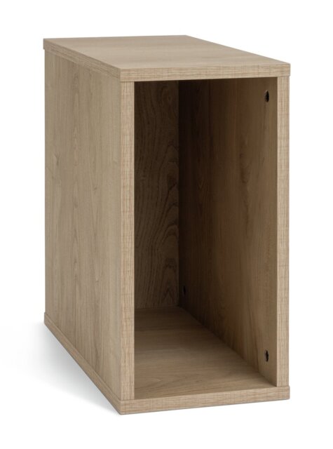 Habitat Rubrics Modular Single Small Shelf Unit - Oak