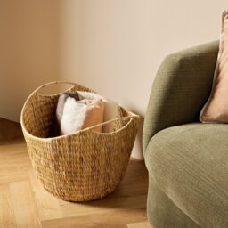 Habitat Large Woven Blanket Storage Basket