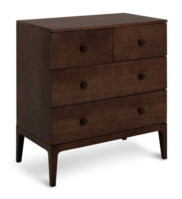 Habitat Loxley 4 Drawer Chest - Walnut