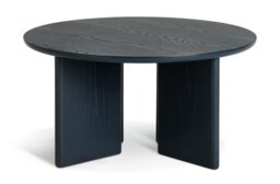 Habitat Lason Round Coffee Table -  Blue