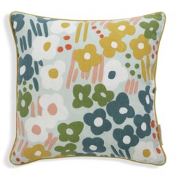 Habitat x Scion Spring Meadow Cushion -Multicolored -43x43cm