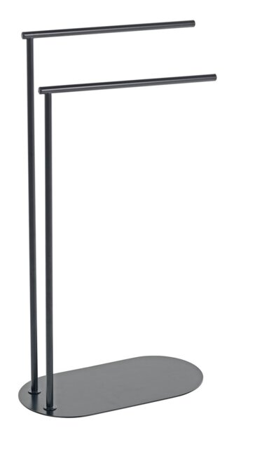 Habitat Freestanding Towel Rail - Matt Black