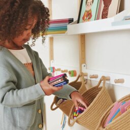 Great Little Trading Company Paxon Peg Rail Shelving System