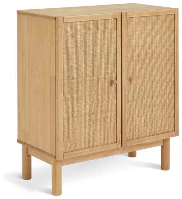 Habitat Simone 2 Door Shoe Storage Cabinet - Oak