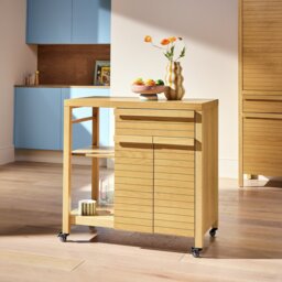Habitat Leif Kitchen Trolley - Oak