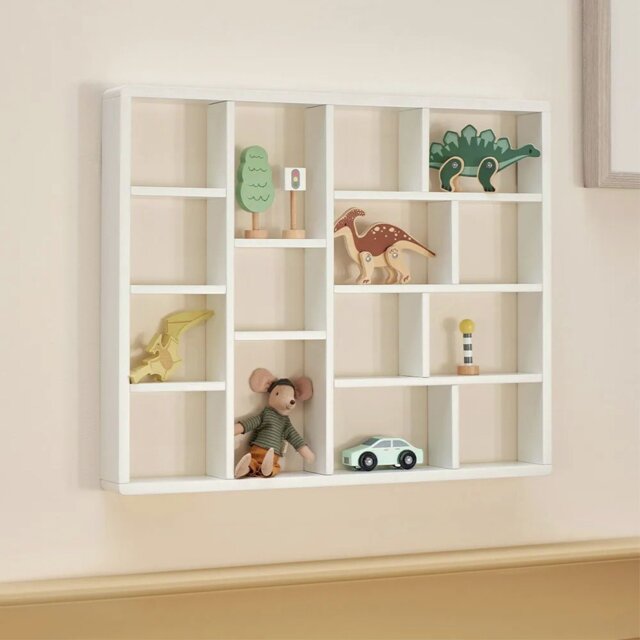 Great Little Trading Company Treasures Trinket Shelf - White