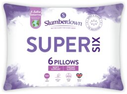 Slumberdown Super Six Soft Pillows - 6 Pack