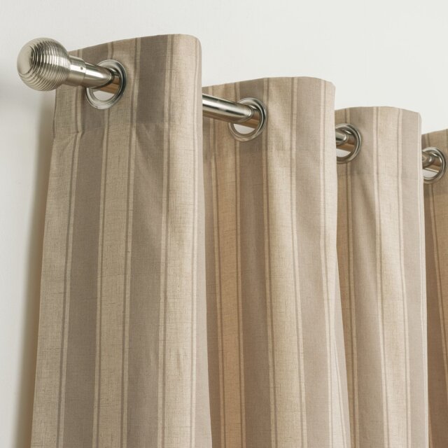 Habitat Blackout Eyelet Curtains - Neutral - 168x229cm