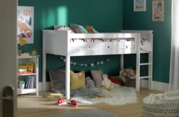 Habitat Brooklyn Mid Sleeper Bed Frame - White