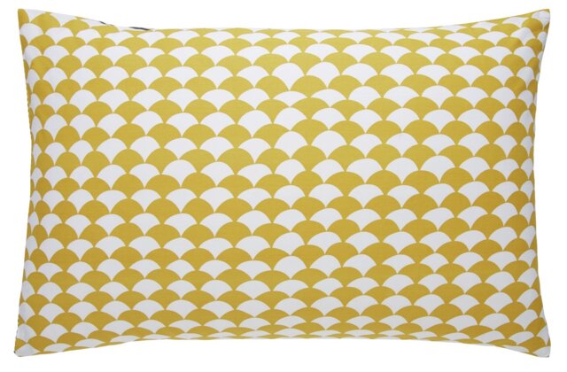 Habitat Cotton Scallop Yellow Bedding Set - Superking