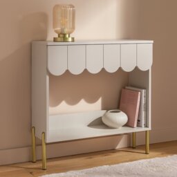 Habitat Fala 1 Drawer Console Table - Natural