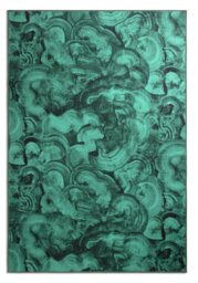 Habitat Malaki Print Green Flatweave Rug - 120X170cm