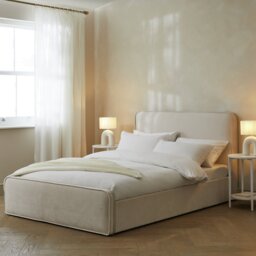 Habitat Ruxley Superking End Drawer Storage Bed - Natural