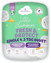 Slumberdown Anti Bacterial 4.5 Tog Kids Duvet - Single
