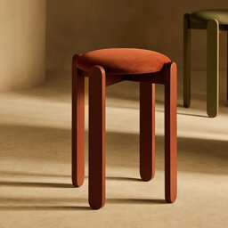 Habitat Sami Stacking Stool - Red