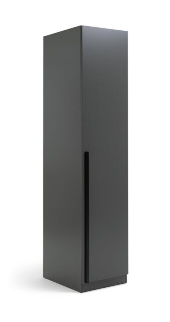 Habitat Munich 1 Door Wardrobe - Anthracite