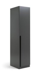 Habitat Munich 1 Door Wardrobe - Anthracite