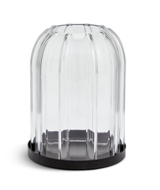 Habitat Glass Cloche Tealight Holder - Clear